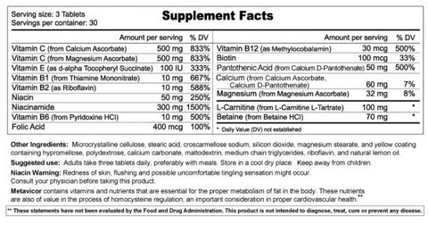 DR. RATH’S METAVICOR™ SYNERGY FORMULA