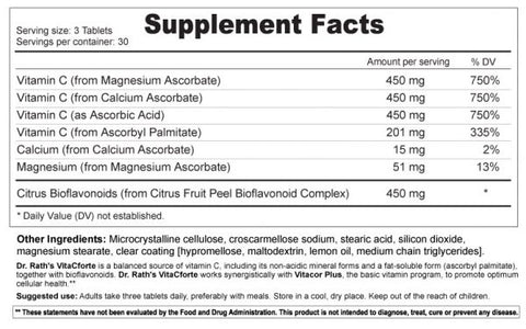 DR. RATH’S VITACFORTE SYNERGY FORMULA